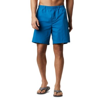 Columbia PFG Backcast III Water Big, Pantalones Cortos Azules Para Hombre | 805714-ADN